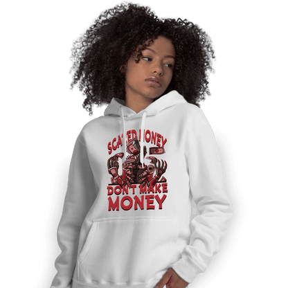 Cherry 12s Hoodie Match Scared Moneyy - NastyJamz