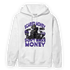 Field Purple 12s Hoodie Match Scared Moneyy - NastyJamz