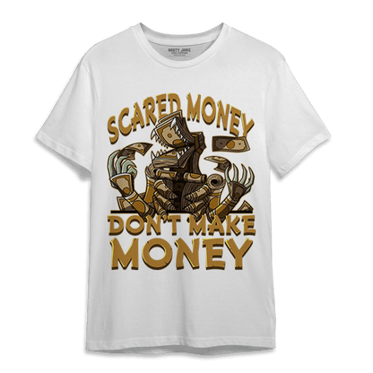 Wheat 13s T Shirt Match Scared Moneyy - NastyJamz