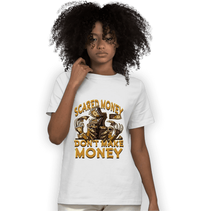 Wheat 13s T Shirt Match Scared Moneyy - NastyJamz