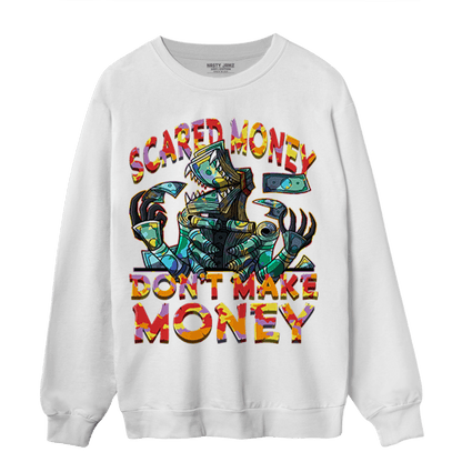 Mid GS Six Championships 1s Sweatshirt Match Scared Moneyy - NastyJamz