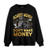 Mid SE Black Gold 1s Sweatshirt Match Scared Moneyy - NastyJamz