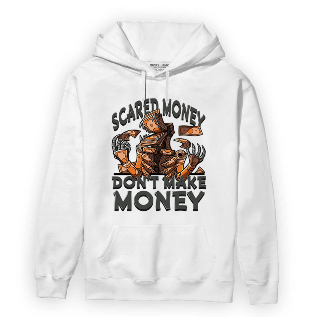 Fear Pack 3s Hoodie Match Scared Moneyy - NastyJamz