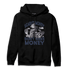 White Navy 3s Hoodie Match Scared Moneyy - NastyJamz