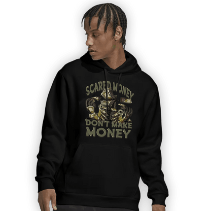 SE Craft Medium Olive 4s Hoodie Match Scared Moneyy - NastyJamz