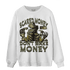 SE Craft Medium Olive 4s Sweatshirt Match Scared Moneyy - NastyJamz