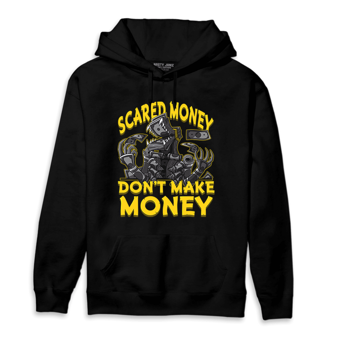 Thunder 4s Hoodie Match Scared Moneyy - NastyJamz