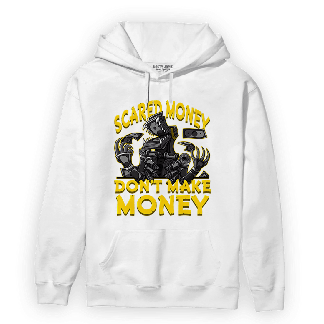 Thunder 4s Hoodie Match Scared Moneyy - NastyJamz