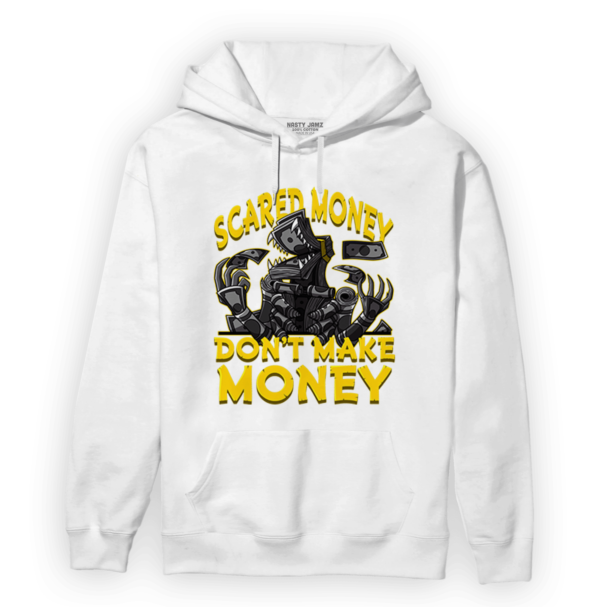 Thunder 4s Hoodie Match Scared Moneyy - NastyJamz