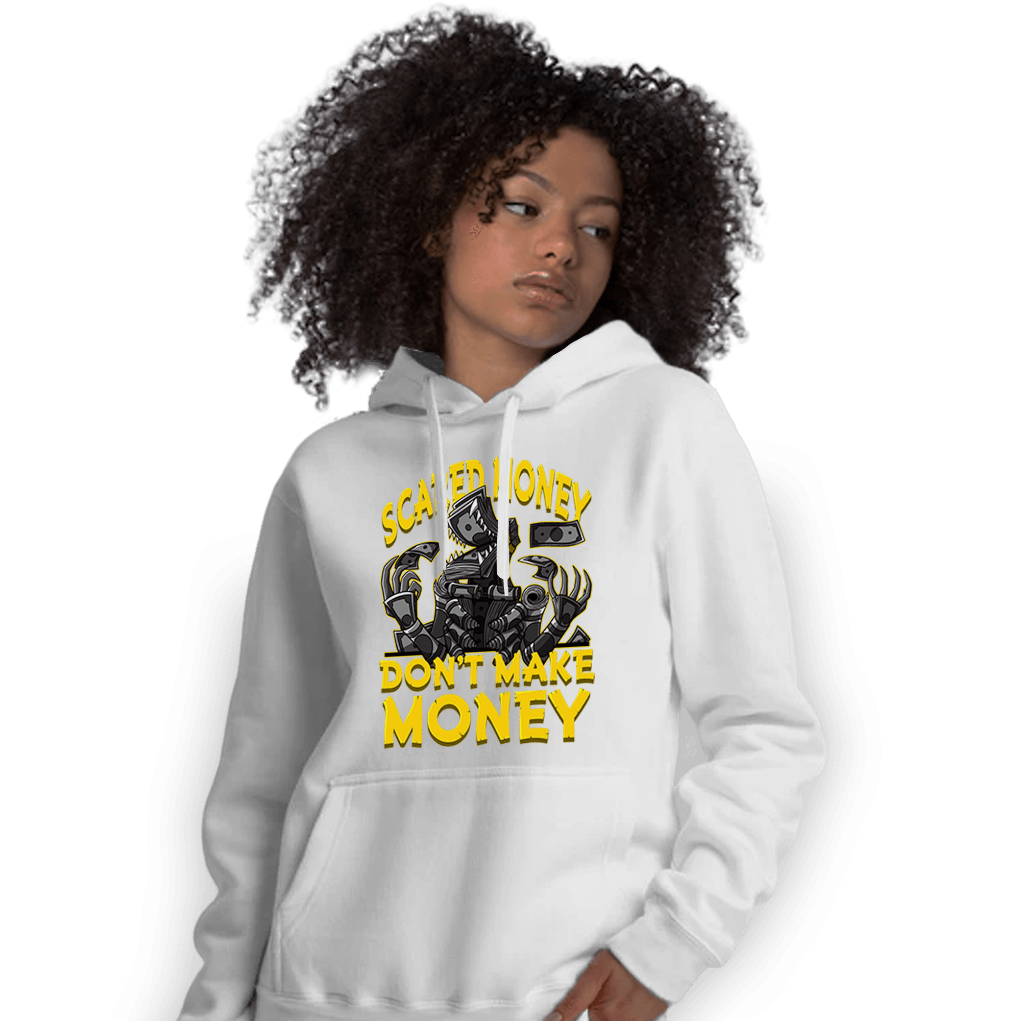 Thunder 4s Hoodie Match Scared Moneyy - NastyJamz