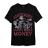 Burgundy 5s T Shirt Match Scared Moneyy - NastyJamz