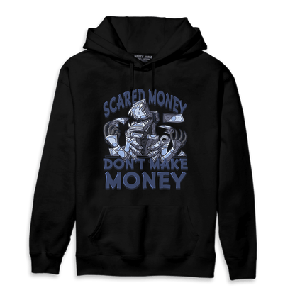 Midnight Navy 5s Hoodie Match Scared Moneyy - NastyJamz