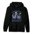 Midnight Navy 5s Hoodie Match Scared Moneyy - NastyJamz