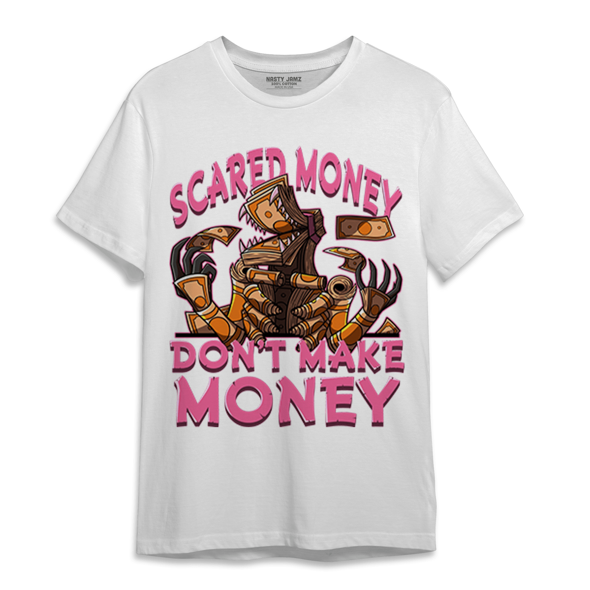SB Dunk Blossom T Shirt Match Scared Moneyy - NastyJamz