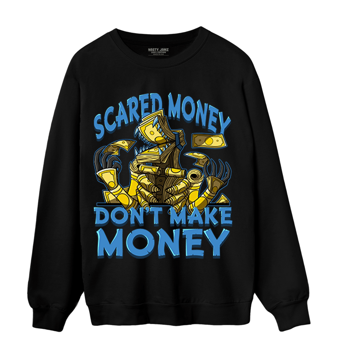 SB Dunk Bubbles Sweatshirt Match Scared Moneyy - NastyJamz