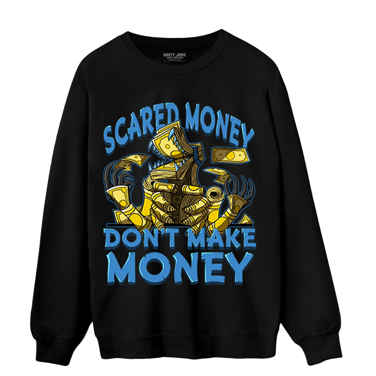 SB Dunk Bubbles Sweatshirt Match Scared Moneyy - NastyJamz