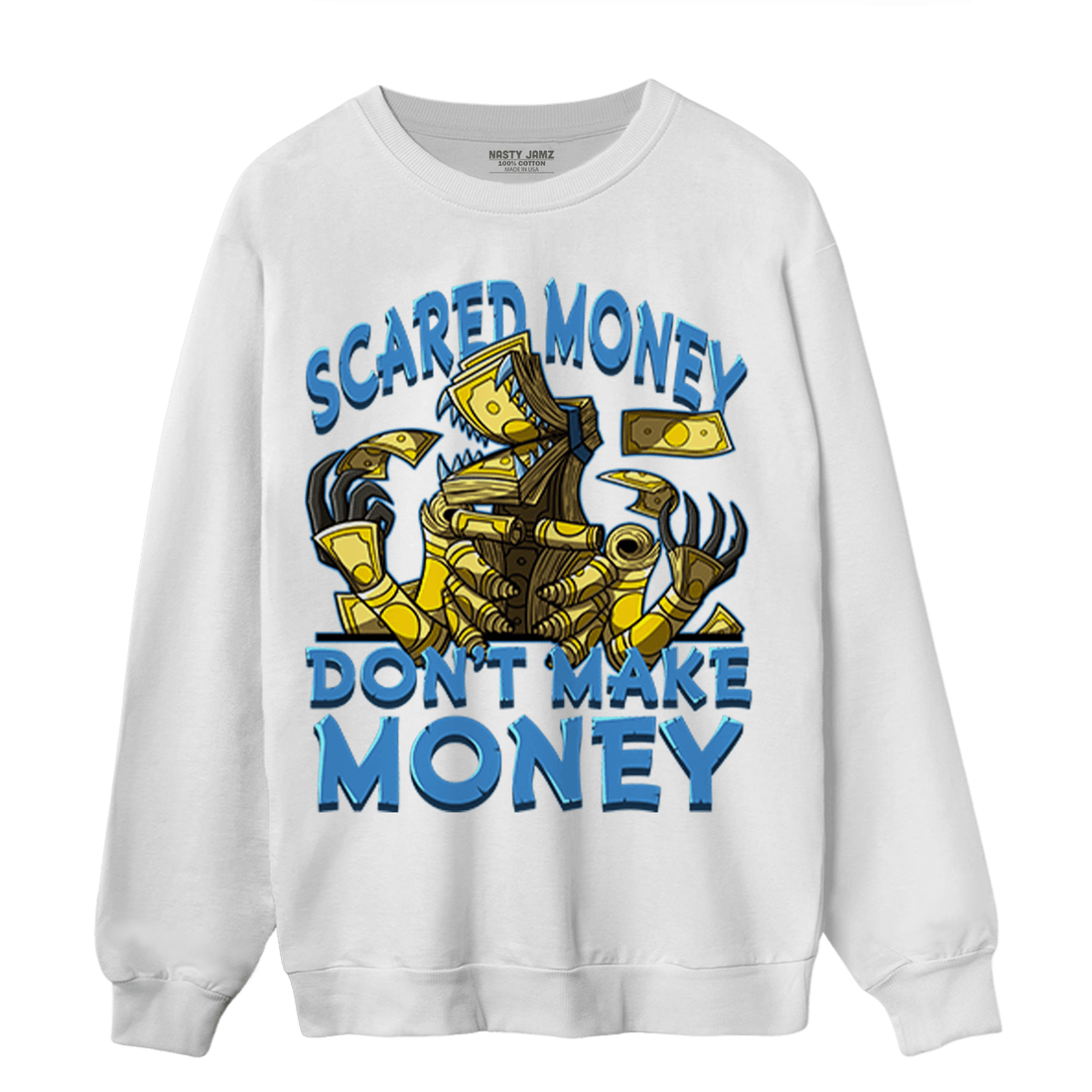 SB Dunk Bubbles Sweatshirt Match Scared Moneyy - NastyJamz