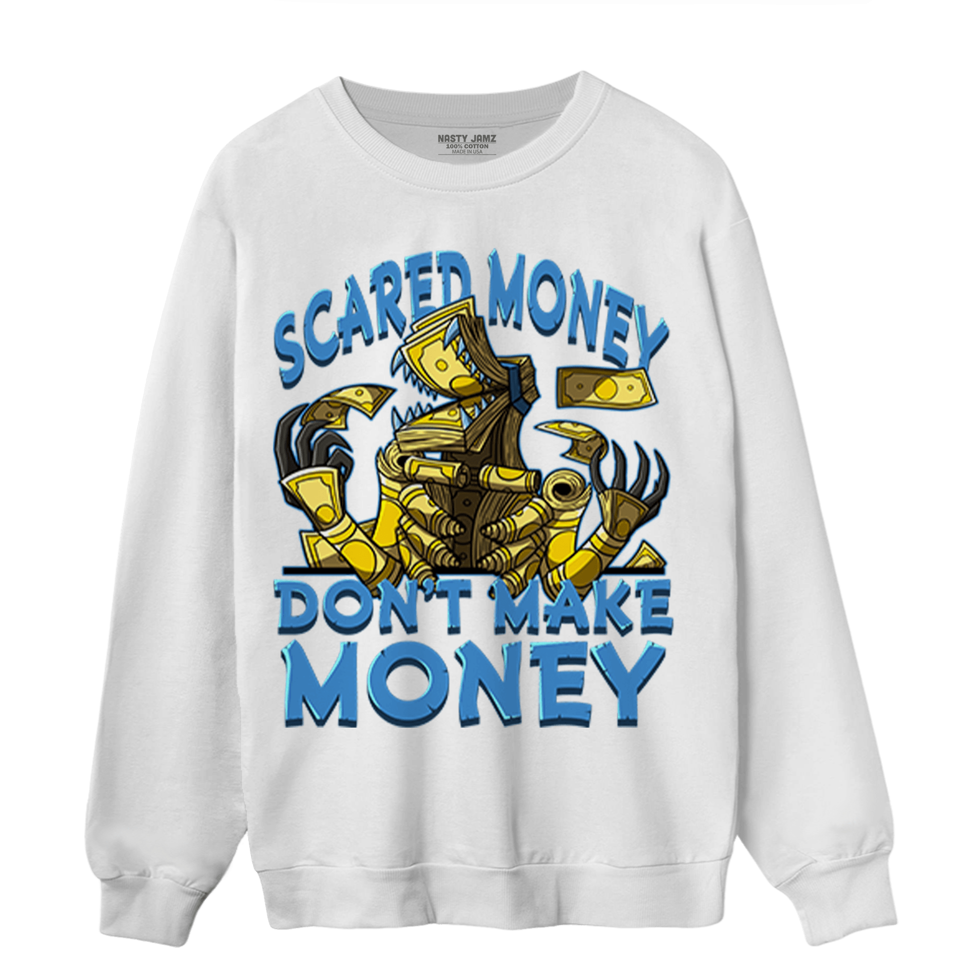 SB Dunk Bubbles Sweatshirt Match Scared Moneyy - NastyJamz