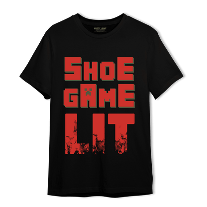 Dunk Low Mystic Red T Shirt Match Shoe Game Lit - NastyJamz