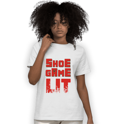Dunk Low Mystic Red T Shirt Match Shoe Game Lit - NastyJamz