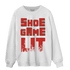 Dunk Low Mystic Red Sweatshirt Match Shoe Game Lit - NastyJamz