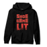 Dunk Low Mystic Red Hoodie Match Shoe Game Lit - NastyJamz