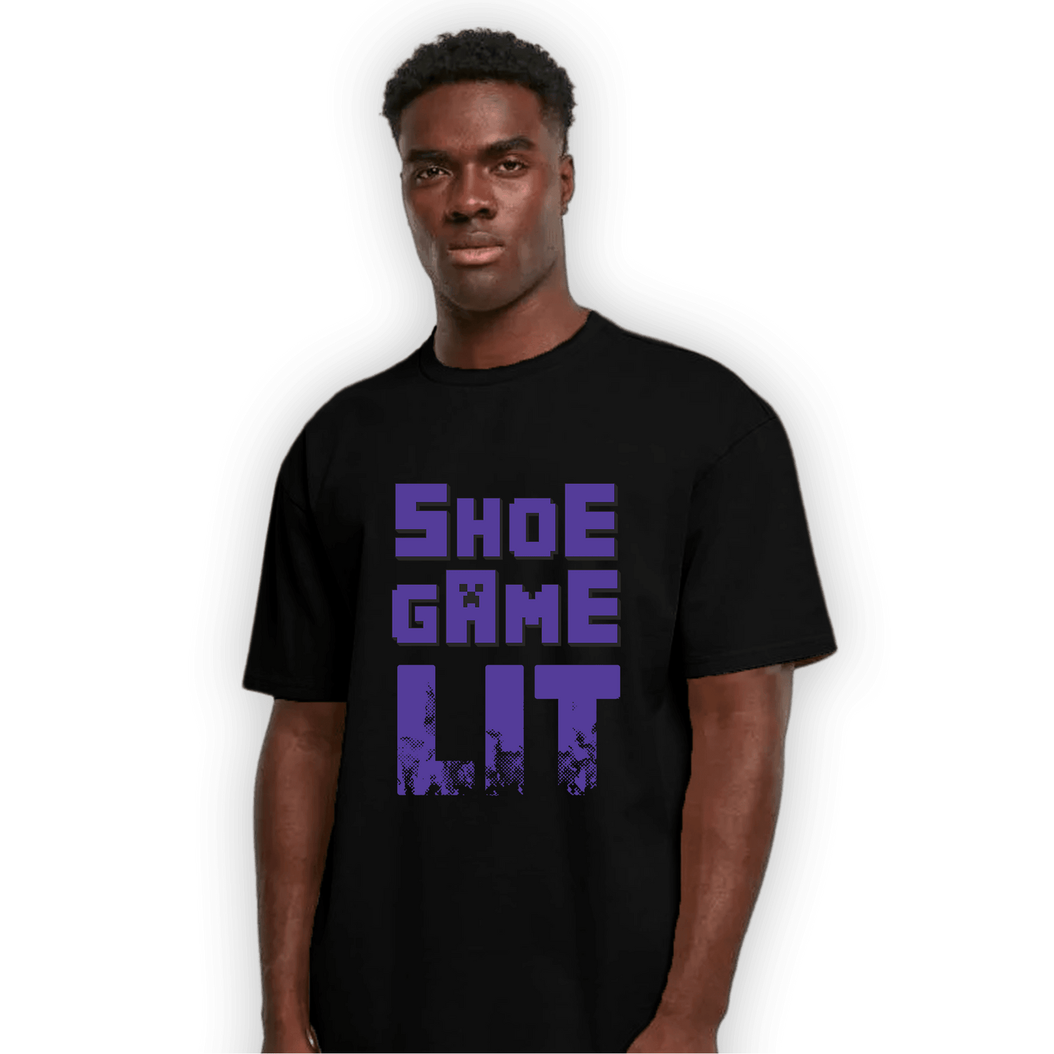 Field Purple 12s T Shirt Match Shoe Game Lit - NastyJamz