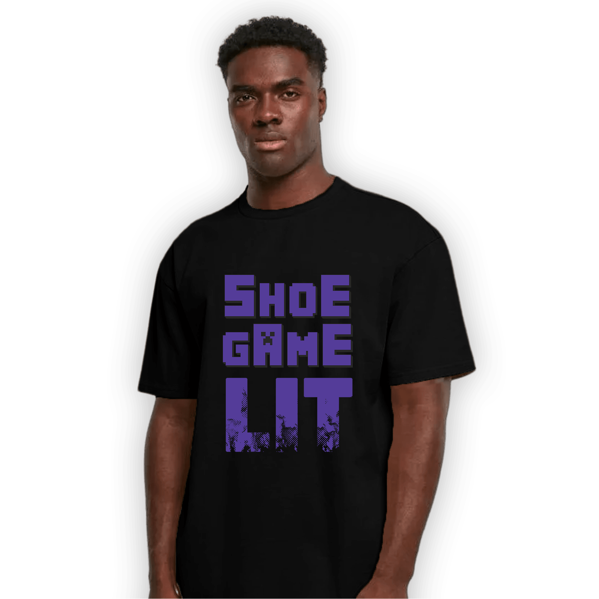 Field Purple 12s T Shirt Match Shoe Game Lit - NastyJamz