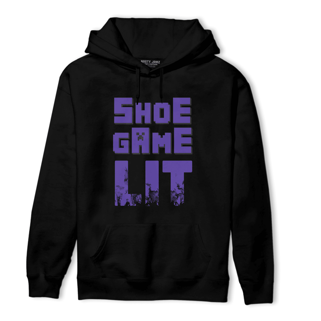 Field Purple 12s Hoodie Match Shoe Game Lit - NastyJamz