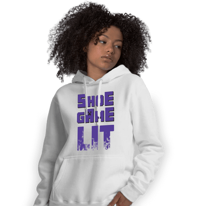 Field Purple 12s Hoodie Match Shoe Game Lit - NastyJamz
