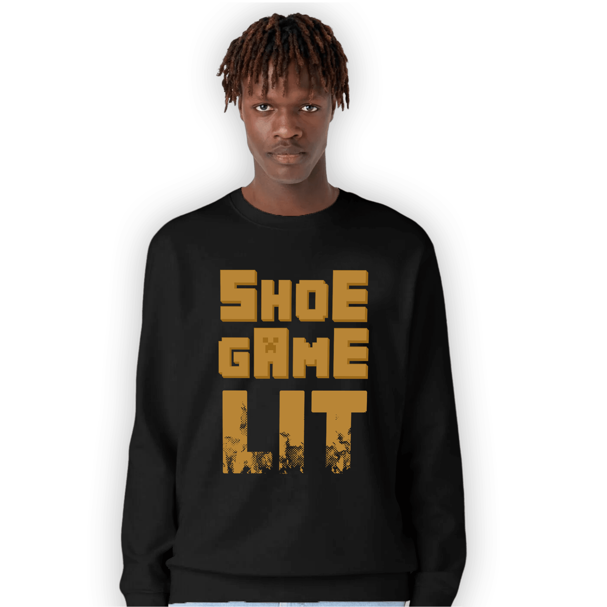 Wheat 13s Sweatshirt Match Shoe Game Lit - NastyJamz