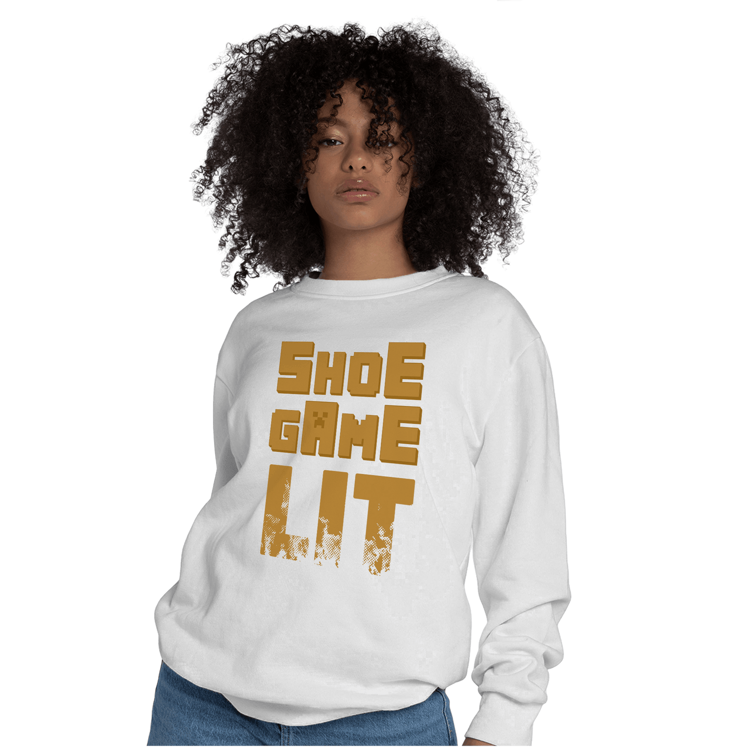 Wheat 13s Sweatshirt Match Shoe Game Lit - NastyJamz