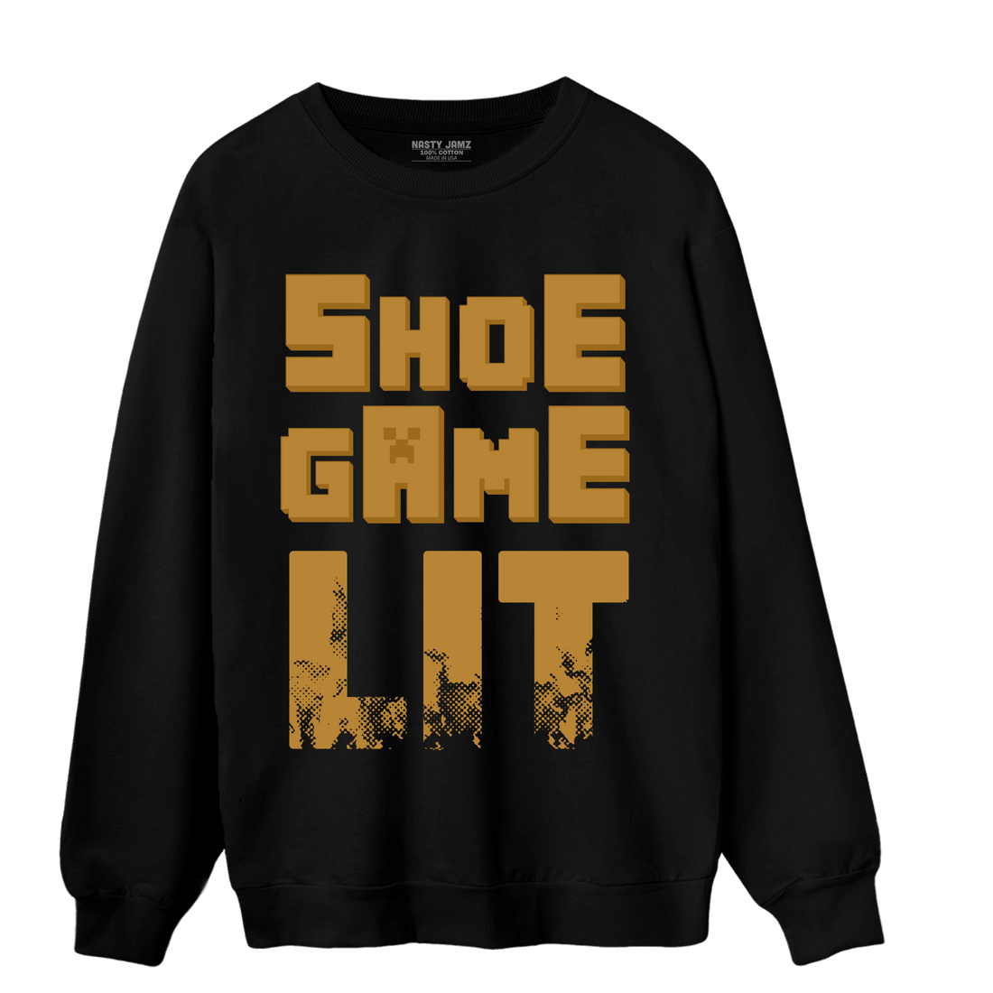 Wheat 13s Sweatshirt Match Shoe Game Lit - NastyJamz
