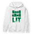 Celtic Lucky Green 1s Hoodie Match Shoe Game Lit - NastyJamz