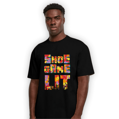 Mid GS Six Championships 1s T Shirt Match Shoe Game Lit - NastyJamz