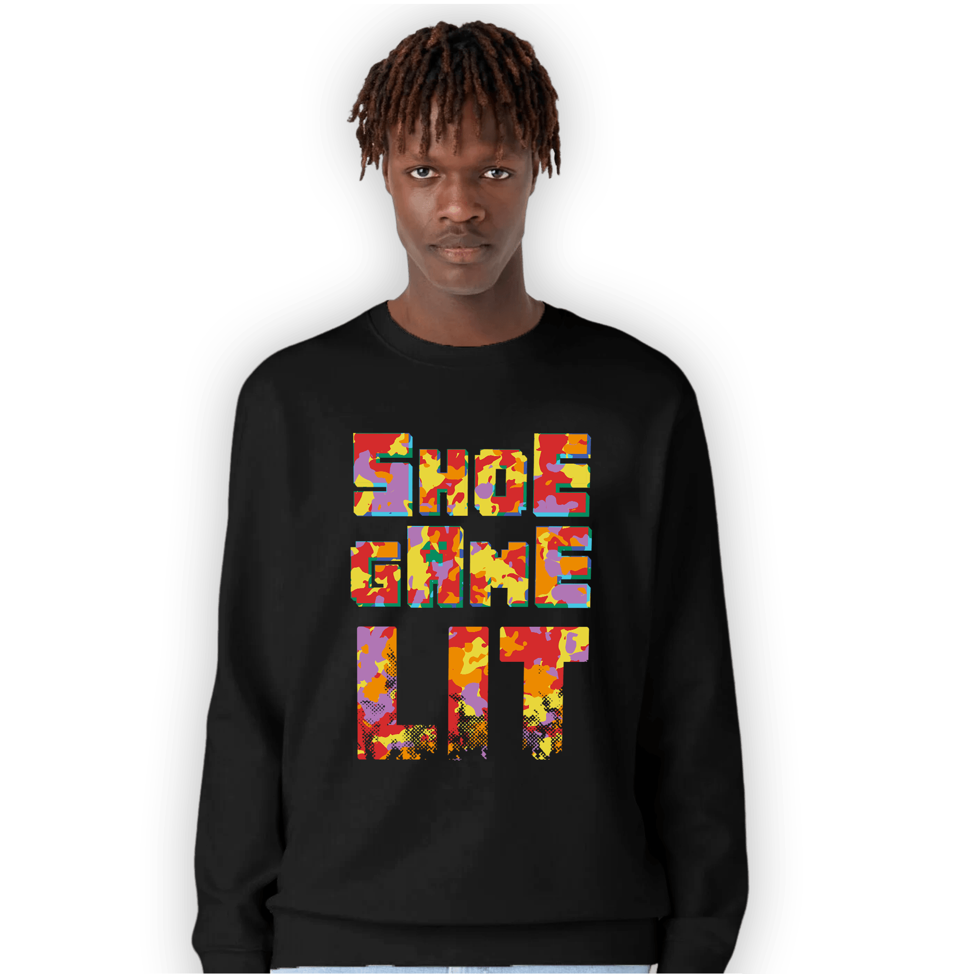 Mid GS Six Championships 1s Sweatshirt Match Shoe Game Lit - NastyJamz