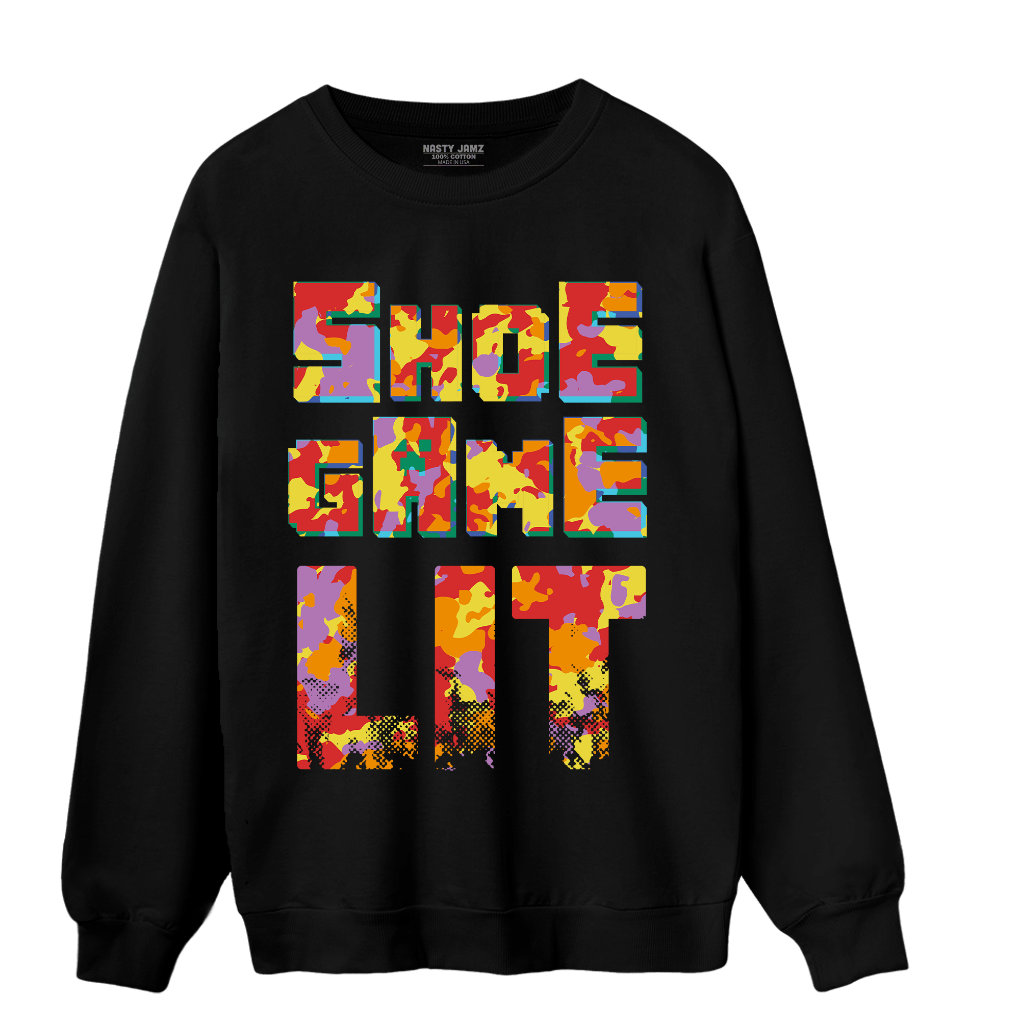 Mid GS Six Championships 1s Sweatshirt Match Shoe Game Lit - NastyJamz