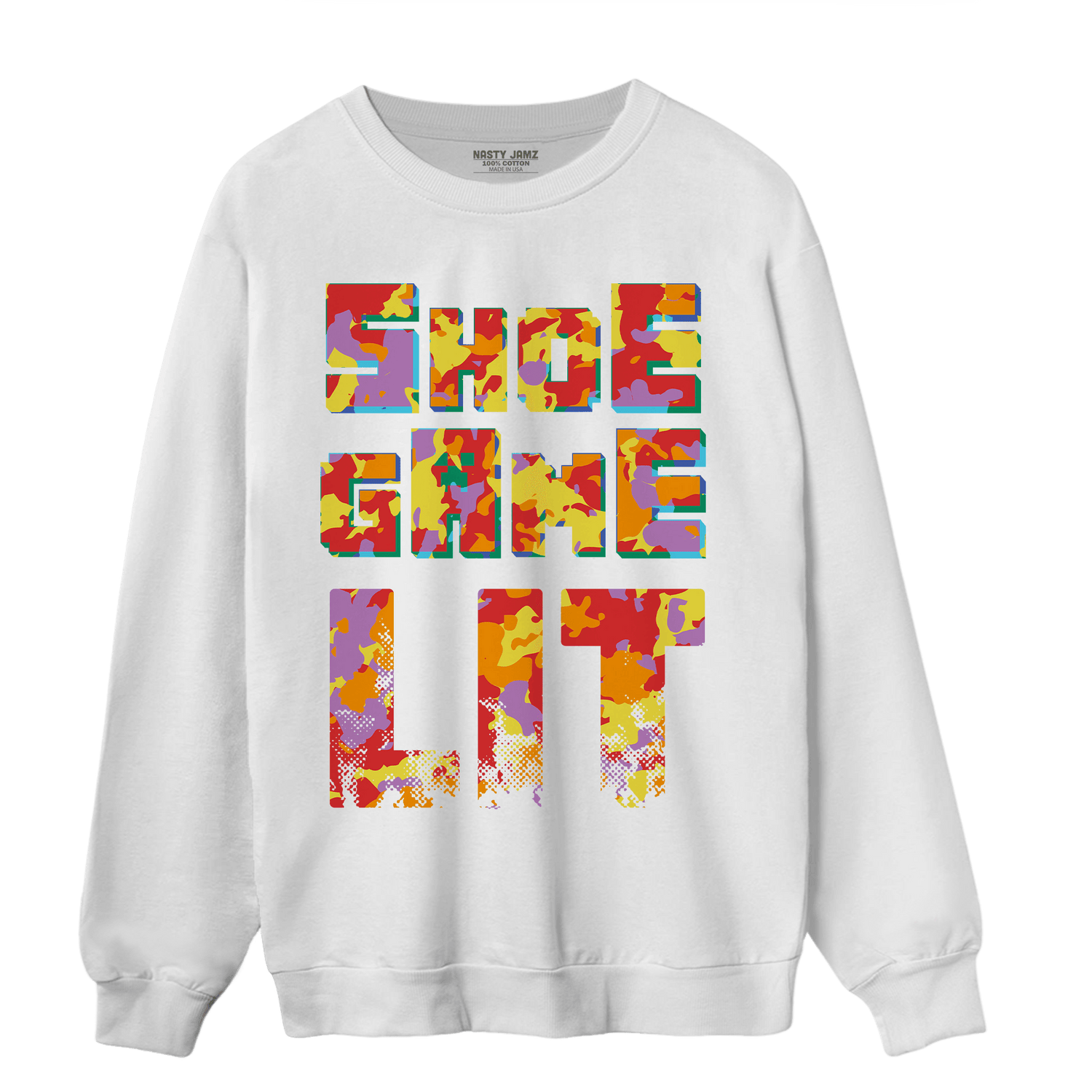 Mid GS Six Championships 1s Sweatshirt Match Shoe Game Lit - NastyJamz