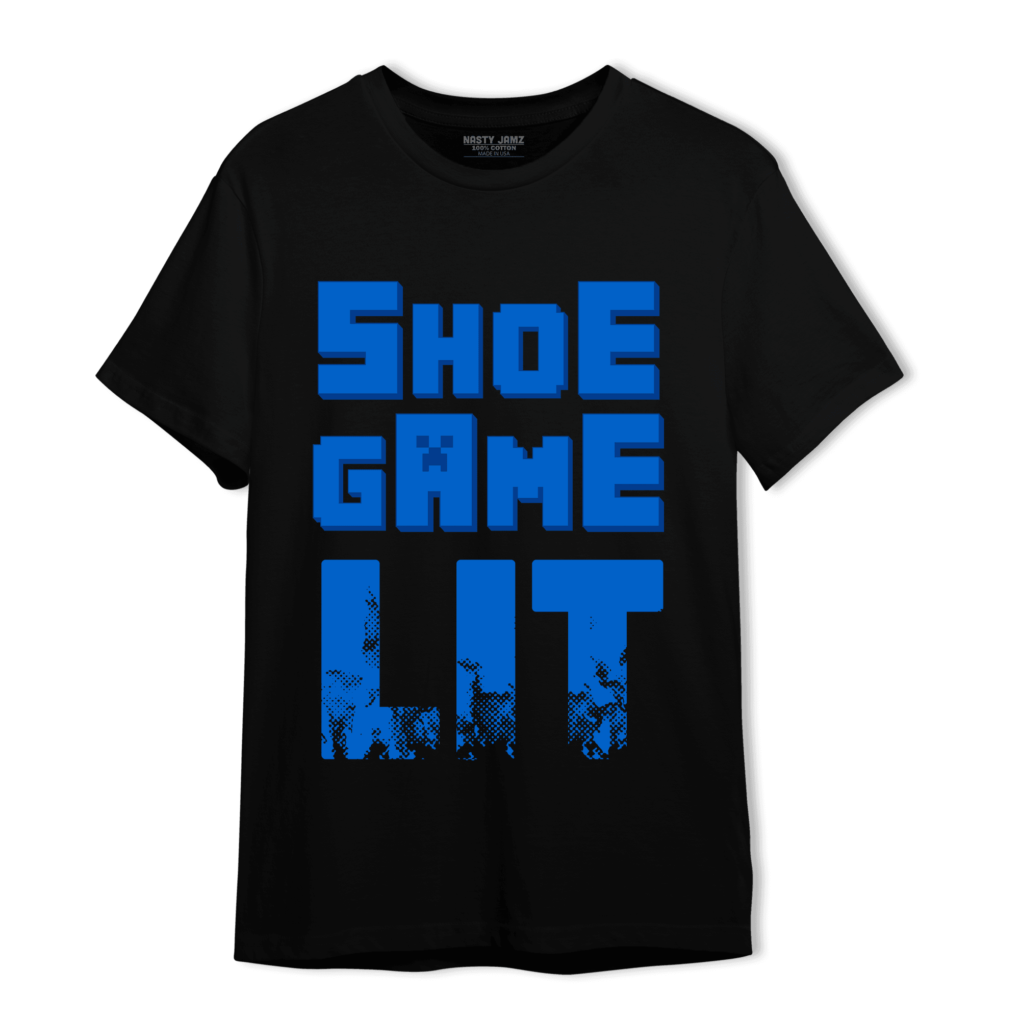 Royal Reimagined 1s T Shirt Match Shoe Game Lit - NastyJamz