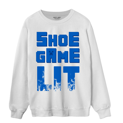 Royal Reimagined 1s Sweatshirt Match Shoe Game Lit - NastyJamz