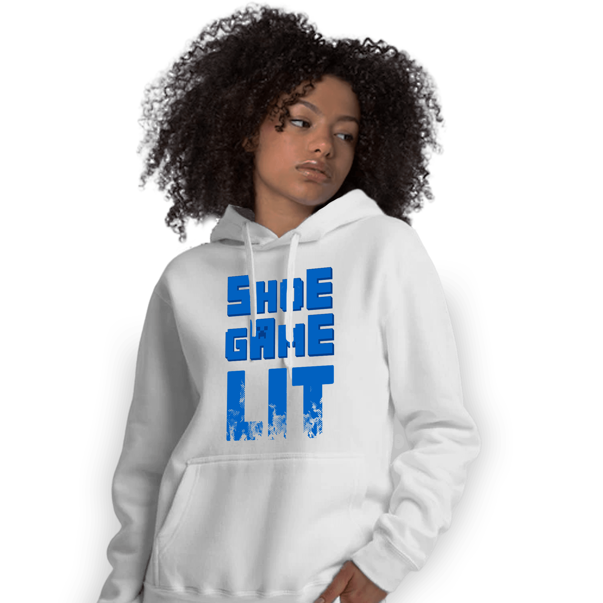 Royal Reimagined 1s Hoodie Match Shoe Game Lit - NastyJamz