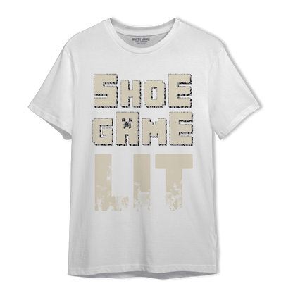 Off Noir 3s T Shirt Match Shoe Game Lit - NastyJamz