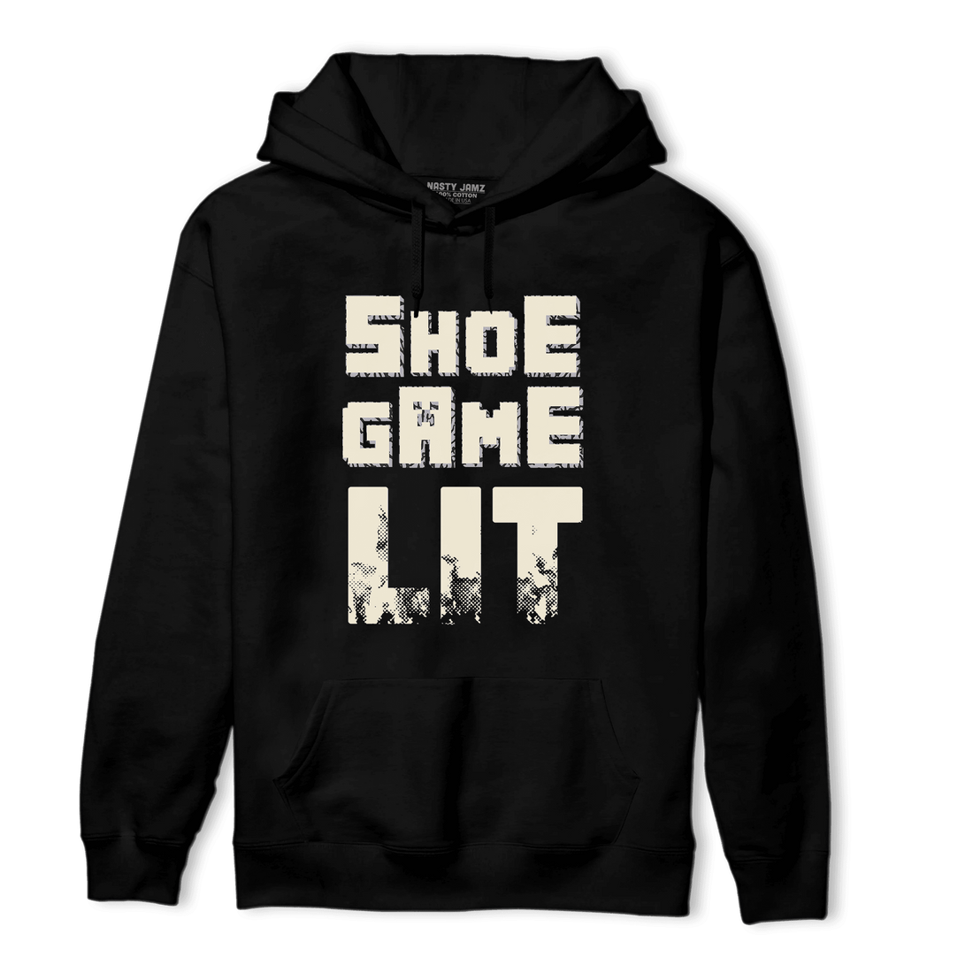Off Noir 3s Hoodie Match Shoe Game Lit - NastyJamz
