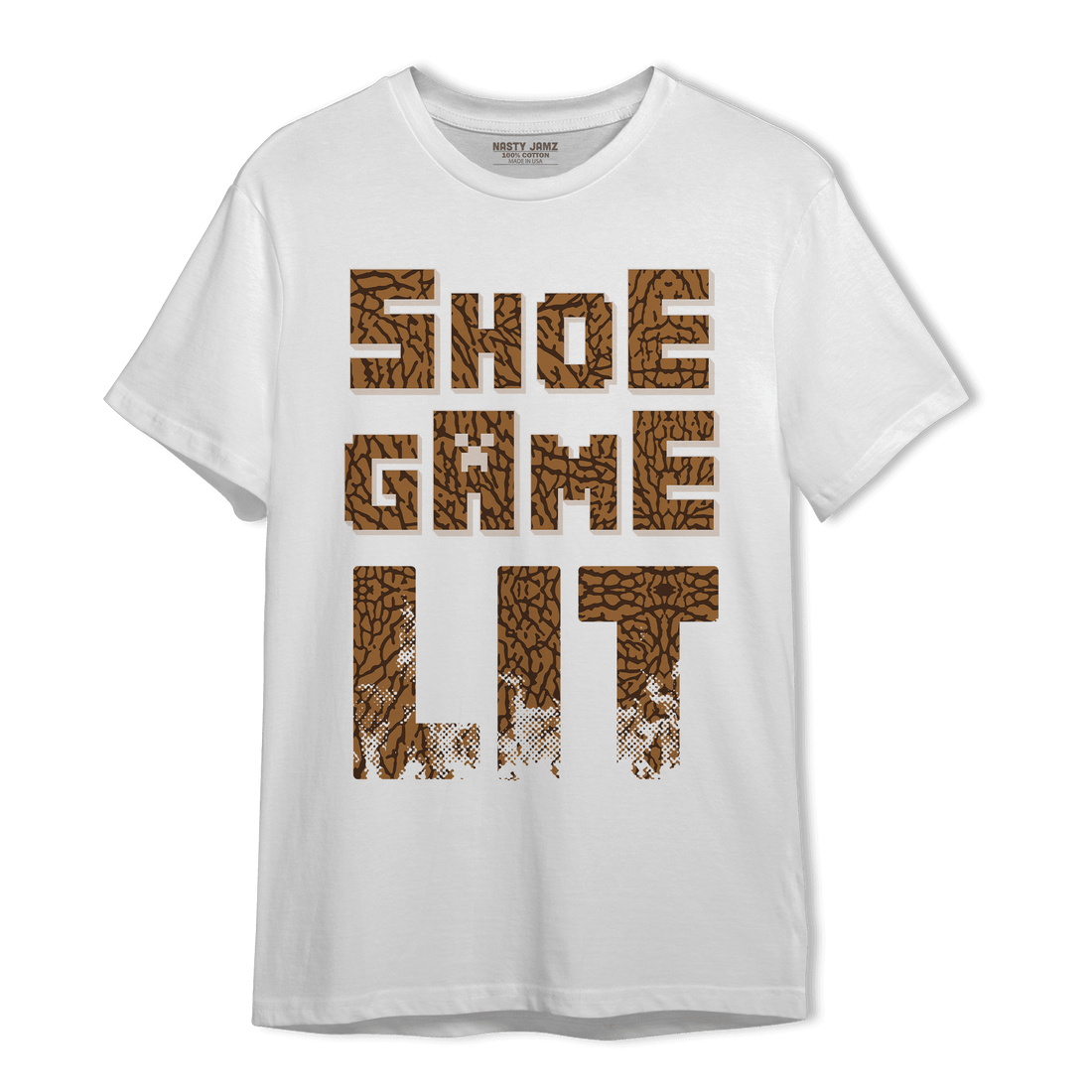 Palomino 3s T Shirt Match Shoe Game Lit - NastyJamz
