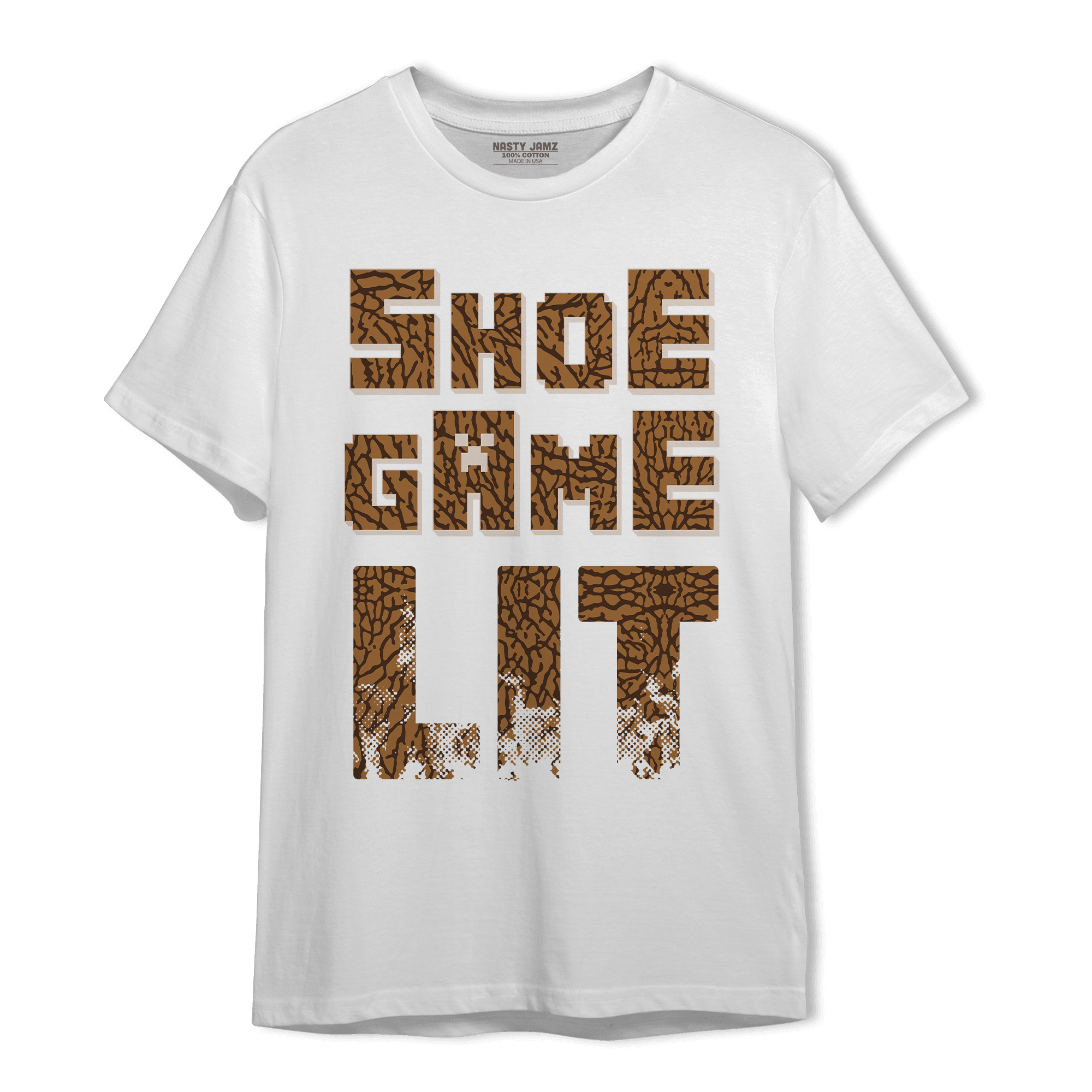Palomino 3s T Shirt Match Shoe Game Lit - NastyJamz