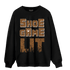 Palomino 3s Sweatshirt Match Shoe Game Lit - NastyJamz