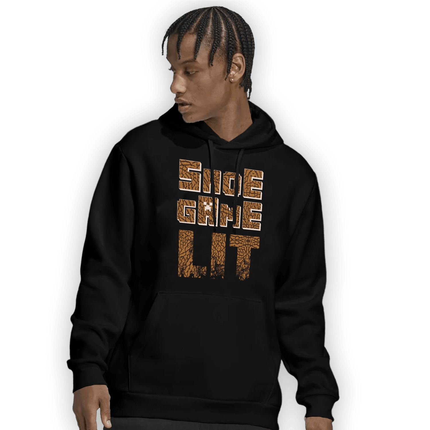 Palomino 3s Hoodie Match Shoe Game Lit - NastyJamz