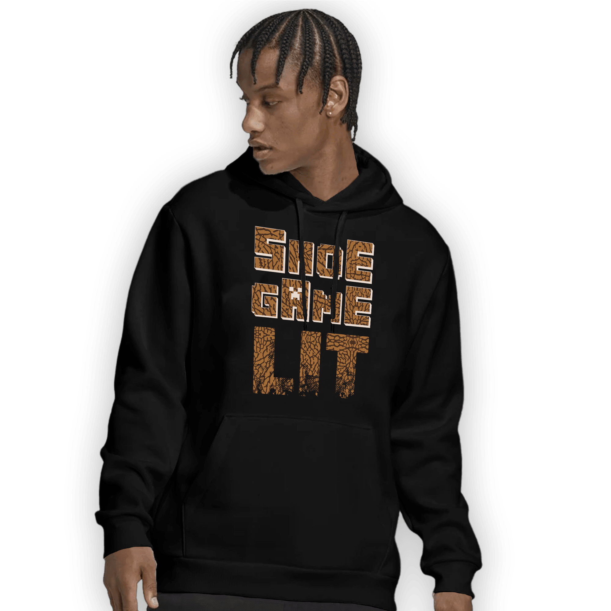 Palomino 3s Hoodie Match Shoe Game Lit - NastyJamz