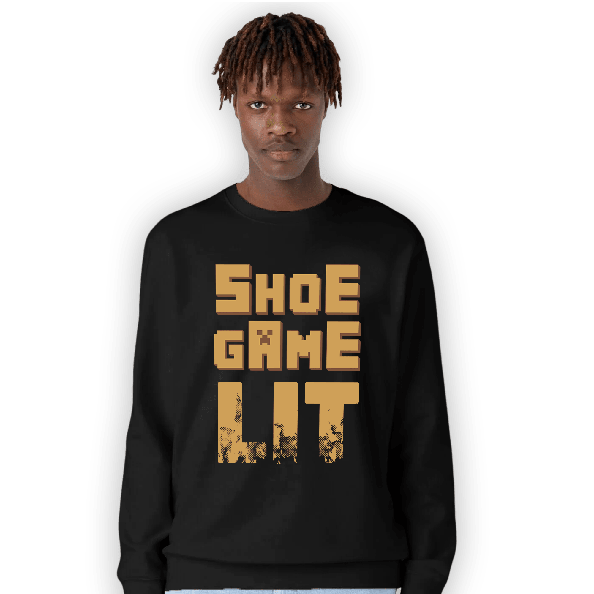 Cacao Wow 4s Sweatshirt Match Shoe Game Lit - NastyJamz