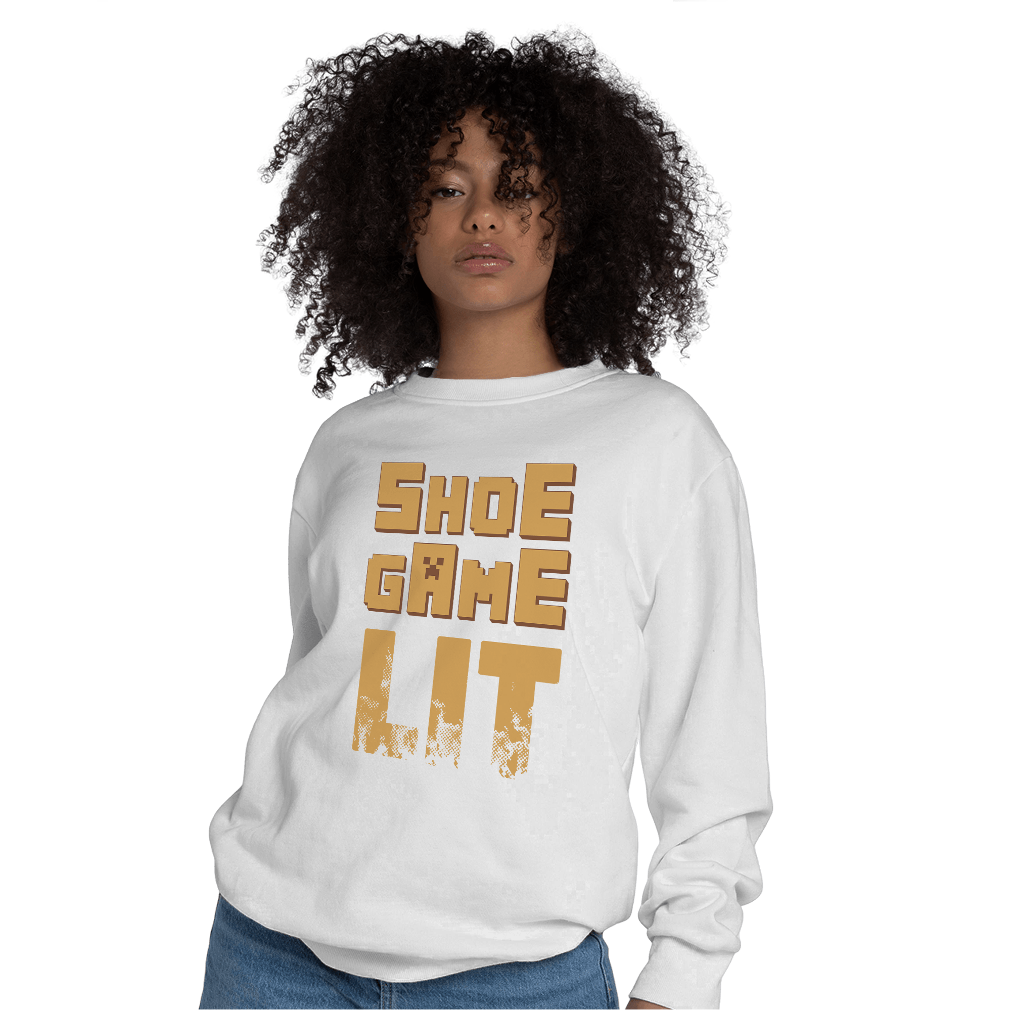 Cacao Wow 4s Sweatshirt Match Shoe Game Lit - NastyJamz